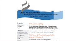 Desktop Screenshot of cacenter.org